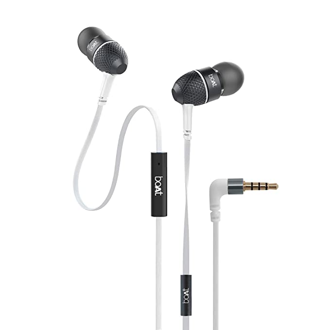 boAt BassHeads 228 (In-Ear Wired Earphones with Mic)